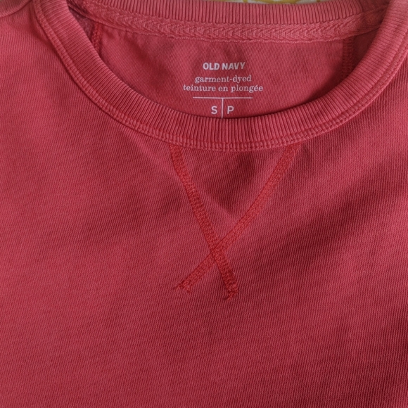 Old Navy Garment Dyed Crewneck Small - Picture 2 of 4